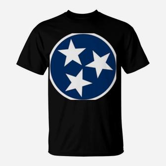 Knoxville Sweatshirt Cute Blue & White Tennessee Flag Knox T-Shirt | Crazezy DE