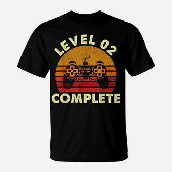 Level 2 Complete Vintage Celebrate 2Nd Wedding T-Shirt | Crazezy DE
