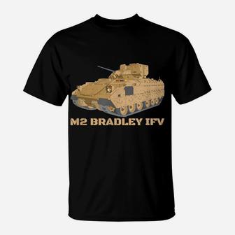 M2 Bradley IFV US Army American Infantry Fighting Vehicle T-Shirt | Crazezy