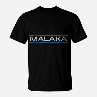 Malaka Greece Greece Greek Hellas Flag Sparta Funny Gift T-Shirt | Crazezy