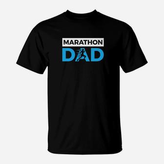 Marathon Dad Funny Sport Running Fathers Day Gift T-Shirt | Crazezy AU