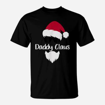 Mens Daddy Claus Christmas Santa Costume Gift Family Xmas T-Shirt | Crazezy DE