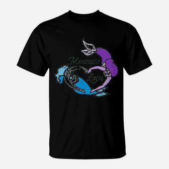Mermaid Love Mermaids Water Ocean Sea Cute Swimming T-Shirt | Crazezy