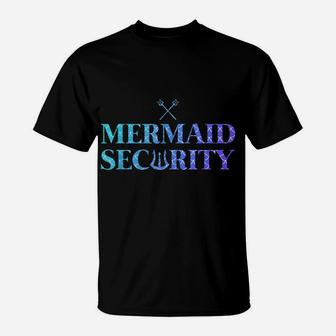 Merman Mermaid Security T-Shirt | Crazezy AU