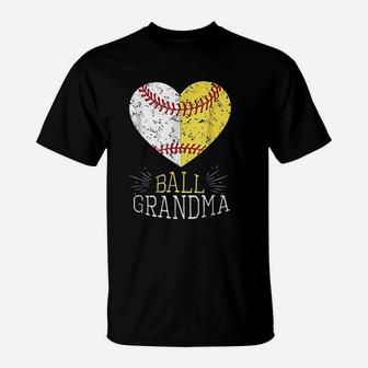Mom Funny Baseball Ball Funny Grandma Softball Gifts T-Shirt | Crazezy AU