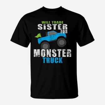Monster Truck Shirt For Boys Toddlers Youth Tshirt T-Shirt | Crazezy AU