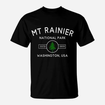 Mount Rainier National Park Washington Gifts Souvenir WA T-Shirt | Crazezy AU