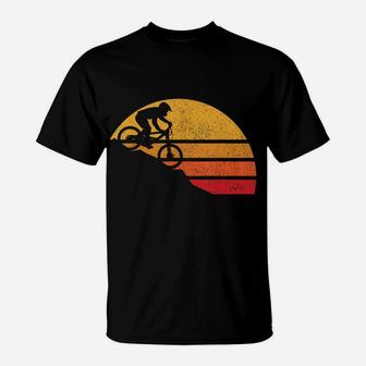 Mountain Bike Vintage Mtb Downhill Biking Cycling Biker Gift T-Shirt | Crazezy