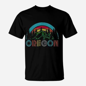 Mountains Outdoor Camping Hiking Gift T-Shirt | Crazezy CA
