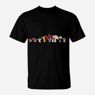 Mushroom Hunter Hunting Collection Picking Picker Growers T-Shirt | Crazezy
