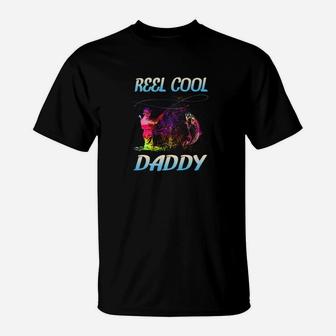 Reel Cool Daddy Shirt Fathers Day Gifts For Fishing Lover Premium T-Shirt | Crazezy UK