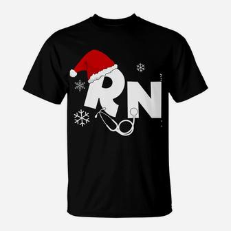 Registered Nurse Santa Rn Christmas Gifts For Nurses Sweatshirt T-Shirt | Crazezy DE
