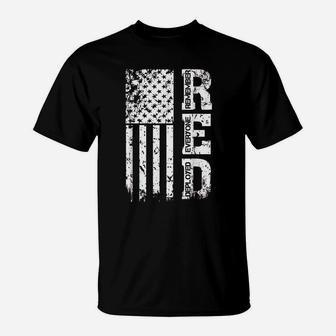 Remember Everyone Veteran Deployed Red Friday T-Shirt | Crazezy