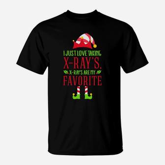 Santas Radiology Elf Sweatshirt, Christmas Xray Tech Gifts T-Shirt | Crazezy