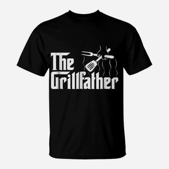 The Grillfather Bbq Grill & Smoker | Barbecue Chef T-Shirt | Crazezy AU