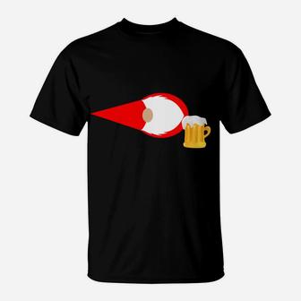Tomte Uff Da Scandinavian Drunken Gnome Beer Sweatshirt T-Shirt | Crazezy
