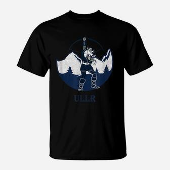 Ullr Norse God Of Archery Vintage Norwegian Hunting T-Shirt T-Shirt | Crazezy