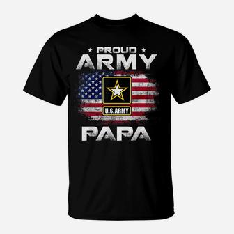 United States Army Uncle With American Flag Veteran Gift T-Shirt | Crazezy