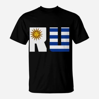 Uruguay | Uruguayan Flag Souvenir Gift Pride Uruguay Sweatshirt T-Shirt | Crazezy