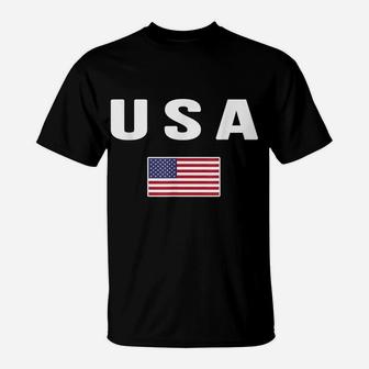 Usa T-Shirt American Flag Us America United States 4Th July T-Shirt | Crazezy