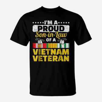 Vietnam Veteran Shirts Proud Son-In-Law Tees Men Boys Gifts T-Shirt | Crazezy UK