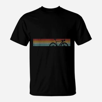 Vintage Bike Cycling Road Bike Racing Bicycle Cyclist Gift T-Shirt | Crazezy