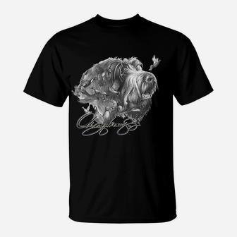 Wirehaired Pointing Griffon Shirt T-Shirt | Crazezy