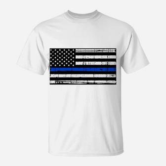 Be The Lion Not The Sheep Back The Blue Flag Police Sweatshirt T-Shirt | Crazezy