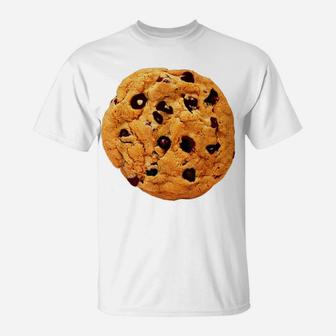 Chocolate Chip Cookie Costume Shirt Last Minute Lazy Party T-Shirt | Crazezy