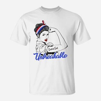 Dutch Girl Shirts For Women Netherland Flag Baby Sweatshirt T-Shirt | Crazezy CA