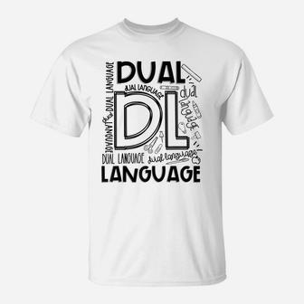 First Day Of Dual Language, Immersion Program Teacher Raglan Baseball Tee T-Shirt | Crazezy DE
