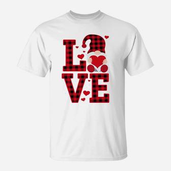 Gnomesvalentine's Day Couple Matching - Gnomes Valentines Sweatshirt T-Shirt | Crazezy