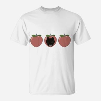 Japanese American Akita Imposter Peach T-Shirt | Crazezy