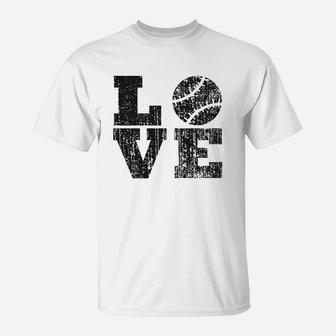 Love Baseball Mama Funny Game Day Lover Cute T-Shirt | Crazezy DE