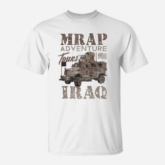 Military Veteran Iraq Army Mrap Adeventures Shirt T-Shirt | Crazezy
