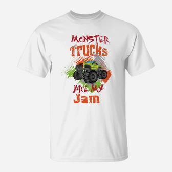 Monster Trucks For Boys Birthday Gift Sweatshirt T-Shirt | Crazezy