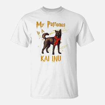 My Patronus Is A Kai Inu Dog T Shirt T-Shirt | Crazezy UK