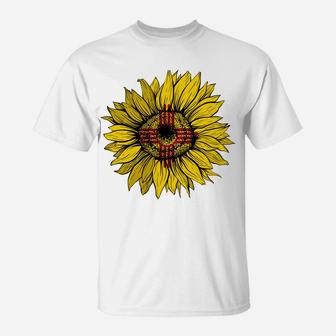 Sunflower New Mexico Flag New Mexico Flag Sunflower Sweatshirt T-Shirt | Crazezy AU