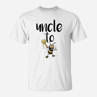Uncle To Be T Shirt Uncle To Bee Pregnancy Announcement Gift T-Shirt | Crazezy AU