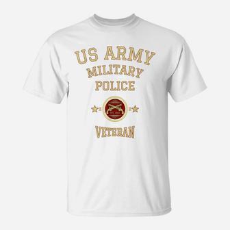 Us Army Military Police Veteran Retired Police Officer T-Shirt | Crazezy