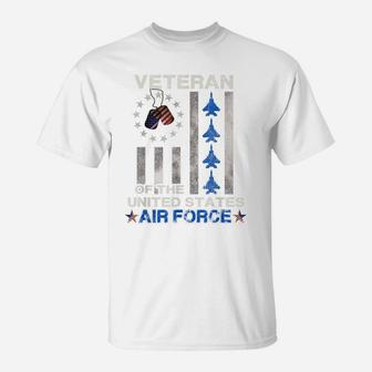 Veteran Of The United States Air Force Us Air Force T-Shirt | Crazezy