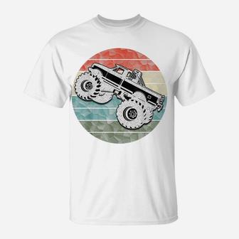 Vintage Monster Trucks Tshirt Big Foot Cars Lovers Gift Tee T-Shirt | Crazezy UK