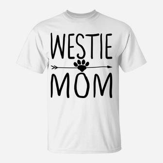 Westie Lover Gift Mom Matching Mother Pajama Dog Mum Mama Sweatshirt T-Shirt | Crazezy CA