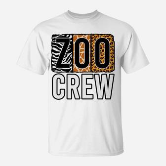 Zoo Crew Zookeeper Costume Safari Wildlife Animal Park T-Shirt | Crazezy