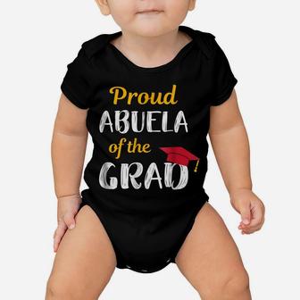 Abuela Of Graduate Shirt Proud Grandma Graduation Tee Baby Onesie | Crazezy