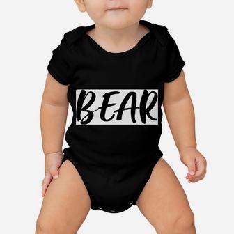Auntie Bear Aunt Aunties Family Gift Funny Auntie Bear Shirt Baby Onesie | Crazezy
