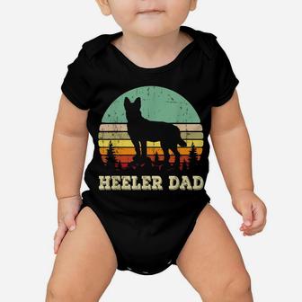 Australian Cattle Dog Red Blue Pet Heeler Dad Cute Mens Gift Baby Onesie | Crazezy