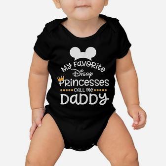 Father's Day Shirt, Funny T-Shirt, My Favorite Princess Dad Baby Onesie | Crazezy AU