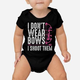 Funny Archery Gift For Women Bow Hunting Archer Mother's Day Baby Onesie | Crazezy