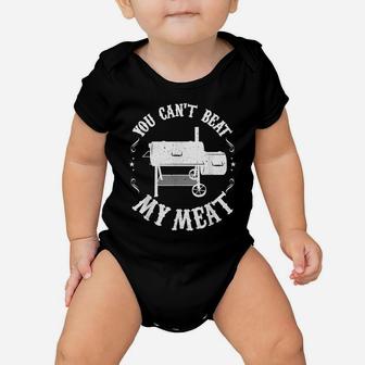 Funny Bbq Pit Reverse Flow Smoker Accessory Dad Grill Gift Baby Onesie | Crazezy UK